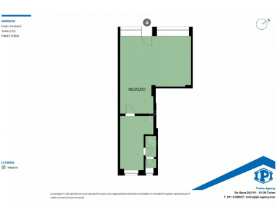 Piastra commerciale in Corso Corsica (TO)