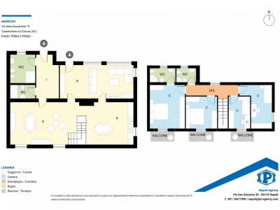 Villa con piscina e giardino in Via Macchianella 19, Castelvetere (AV)